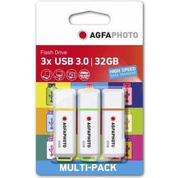AGFAPHOTO USB 3.2 Gen 1 32GB Color Mix MP3 [Levering: 4-5 dage]